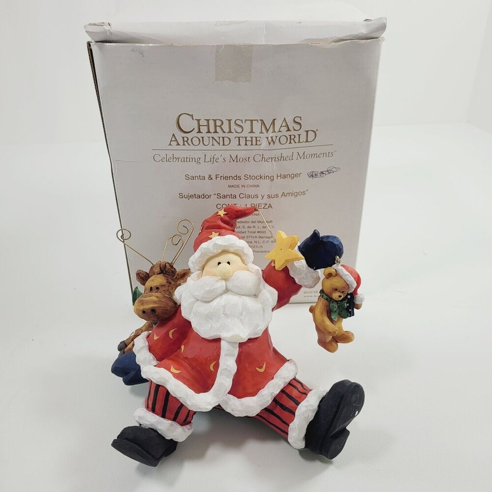 Stocking Hanger Christmas Around The World Santa And Friends House Of Lloyd B